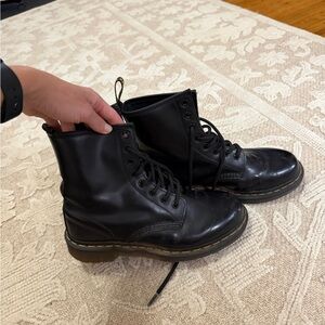 Doc martens perfectly broken in